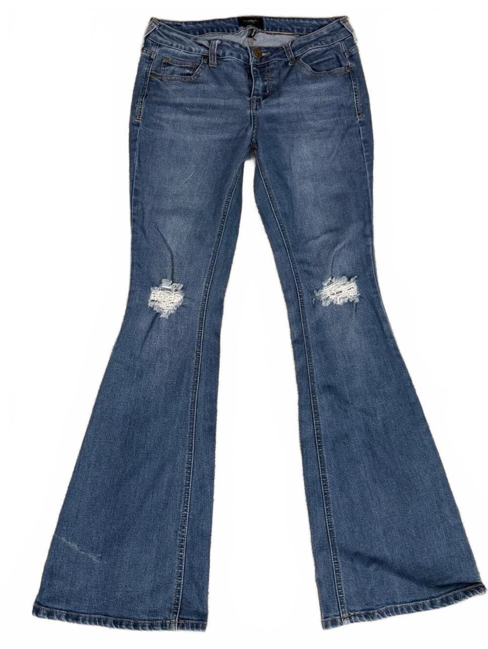 Celebrity Pink Flare Jeans Distressed size 9